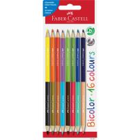 Opakowanie Kredki dwustronne 8 kolorów opakowanie blistrowe faber-castell
