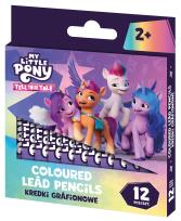 Opakowanie Kredki grafionowe My Little Pony 7/85 mm 12 kolorów
