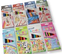 Opakowanie Kredki ołówkowe 12 kolorów MIX