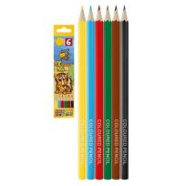 Opakowanie Kredki ołówkowe 6 kolorów, sześciokątne
