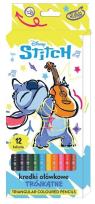 Opakowanie Kredki ołówkowe trójkątne 12 kolorów Stitch