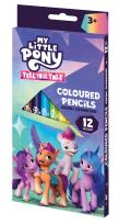 Opakowanie Kredki ołówkowe trójkątne My Little Pony 12 kolorów