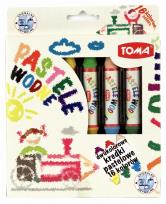 Opakowanie Kredki pastele wodne Kredzio 16 kolorów TOMA