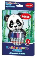 Opakowanie Kredki pastelowe jumbo 18 kolorów