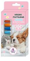 Opakowanie Kredki pastelowe jumbo The Sweet Pets 12 kolorów