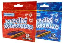 Opakowanie Kredki świecowe 12 kolorów