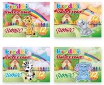 Opakowanie Kredki świecowe 12 kolorów