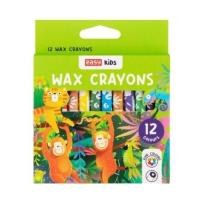 Opakowanie Kredki świecowe 12 kolorów EASY