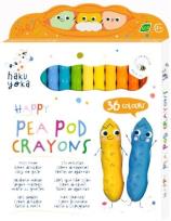 Opakowanie Kredki Uśmiechnięte fasolki 36 kolorów
