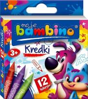 Opakowanie Kredki w pudełku 12 kolorów BAMBINO