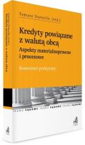 Okładka książki Kredyty powiązane z walutą obcą