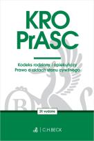 Okładka książki KRO. PrASC. Kodeks rodzinny i opiekuńczy. Prawo o aktach stanu cywilnego