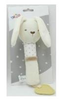 Opakowanie Króliczek kremowy z dźwiękiem 17cm