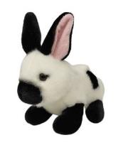 Opakowanie Królik biało-czarny19cm