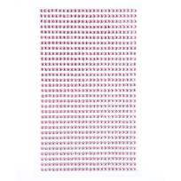 Opakowanie Kryształki samoprzylepne 3mm 806szt. Light pink