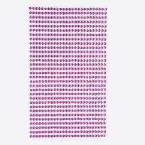 Opakowanie Kryształki samoprzylepne 3mm 806szt. pink GRKR-041