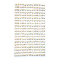 Opakowanie Kryształki samoprzylepne 6mm 260szt.opalescent cream