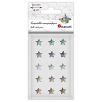 Opakowanie Kryształki samoprzylepne gwiazdki 10x10mm 15szt