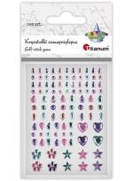 Opakowanie Kryształki samoprzylepne Łezki mix 100szt