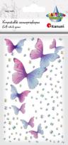 Opakowanie Kryształki samoprzylepne Motyle i dżety 117szt