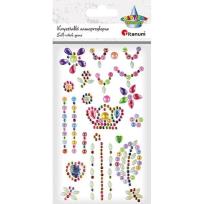 Opakowanie Kryształki samoprzylepne pastel mix