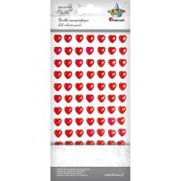 Opakowanie Kryształki samoprzylepne perełki serca 77szt
