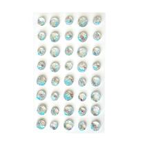 Opakowanie KRYSZTAŁY SAMOPRZYLEPNE MIX OPALIZUJĄCE RYBIA ŁUSKA 40 SZT