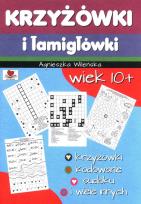 Okładka książki Krzyżówki i łamigłówki wiek 10 +
