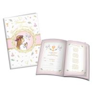 Opakowanie Książeczka A5 Pamiątka Komunijna różowa