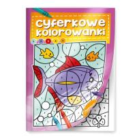 Opakowanie Książeczka edukacyjna Edu Cyferkowe kolorowanki 401