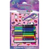 Opakowanie Książeczka z magicznymi mazakami Jednorożce