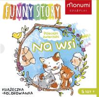 Okładka książki KSIĄŻECZKI HARMONIJKI - DZIECIAKI ZWIERZAKI NA WSI