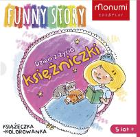 Okładka książki KSIĄŻECZKI HARMONIJKI - DZIEŃ Z ŻYCIA KSIĘŻNICZKI
