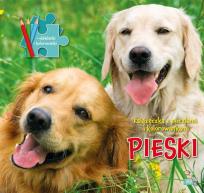 Okładka książki Książeczki z puzzlami i kolorowankami Pieski