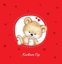 Okładka książki Książka upominek Kocham Cię - uszkodzone