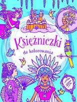 Okładka książki Księżniczki do kolorowania