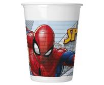 Opakowanie Kubeczki plastikowe Spiderman 200ml 8szt