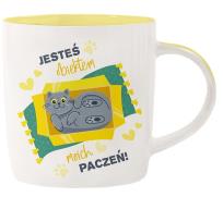 Opakowanie Kubek dla kociarza - Jesteś obiektem moich PACZEŃ!