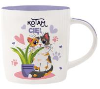 Opakowanie Kubek dla kociarza - Kotam Cię!