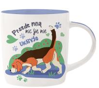 Opakowanie Kubek dla psiarza - Przede mną nic się nie ukryje