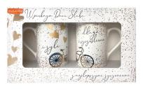 Opakowanie Kubek komplet Q Ślub Żyli długo i szczęśliwie...