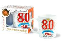 Opakowanie Kubek Premium Urodziny 80