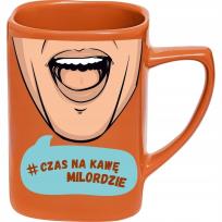 Opakowanie Kubek prezentowy - Czas na kawę, milordzie