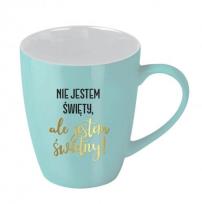 Opakowanie Kubek Q 873 Past Elle Nie jestem święty (miętowy)