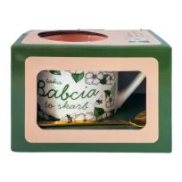 Opakowanie Kubek ryflowany z łyżeczką dla Babci