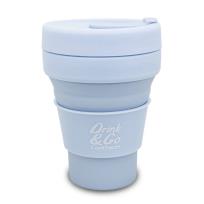 Opakowanie Kubek silikonowy 355 ml pastelowy powder blue