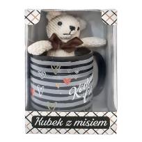 Opakowanie Kubek z misiem Kocham cię