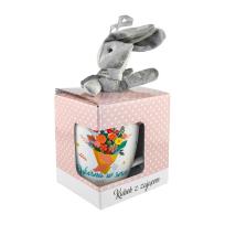 Opakowanie Kubek z niebieskim zajączkiem