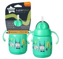 Opakowanie Kubek z obciążoną słomką 300ml zielony