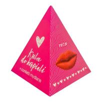 Opakowanie Kula kąpielowa - usta czerwone. Confetti